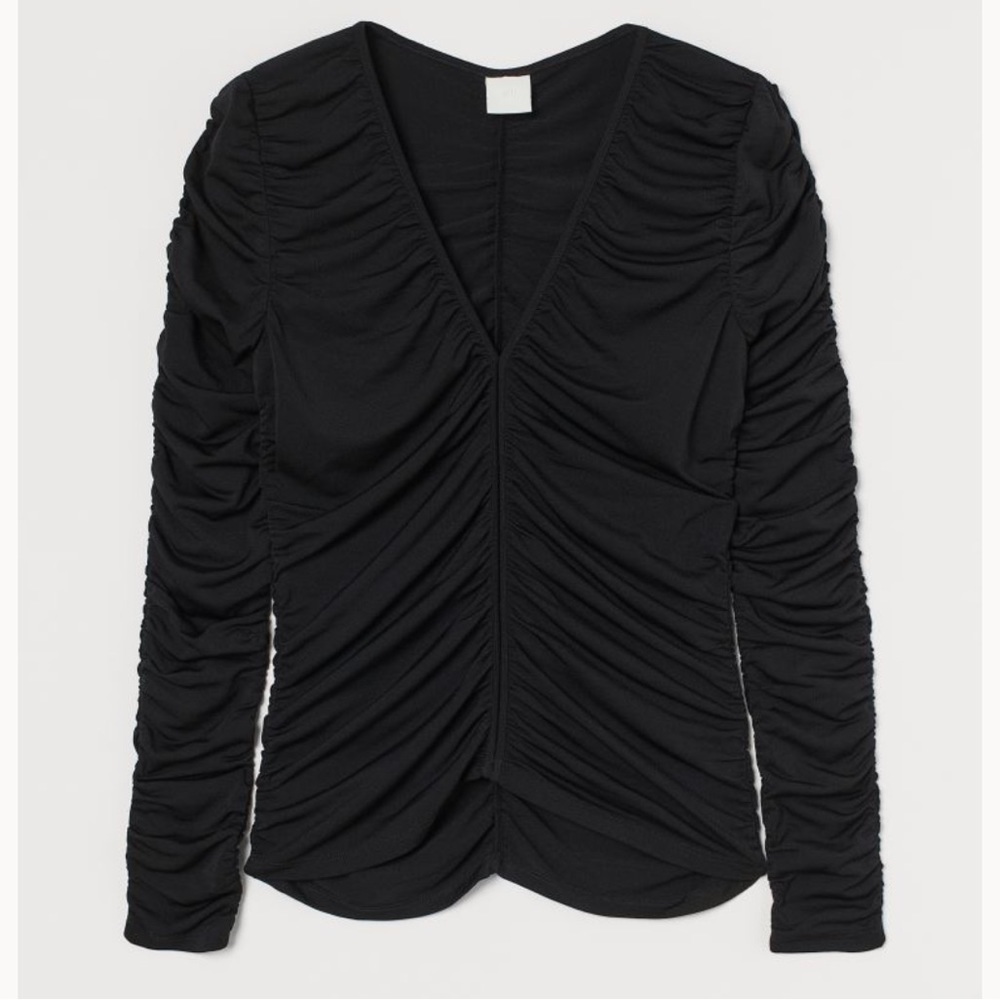H&M Gathered Top, XXL Lightly Used​
